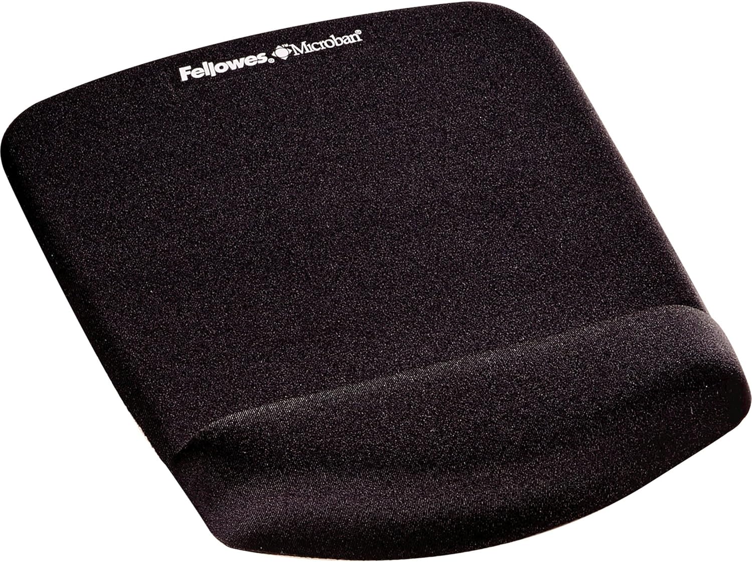 Fellowes® PlushTouch™ Mouse Pad With Wrist Rest, Black