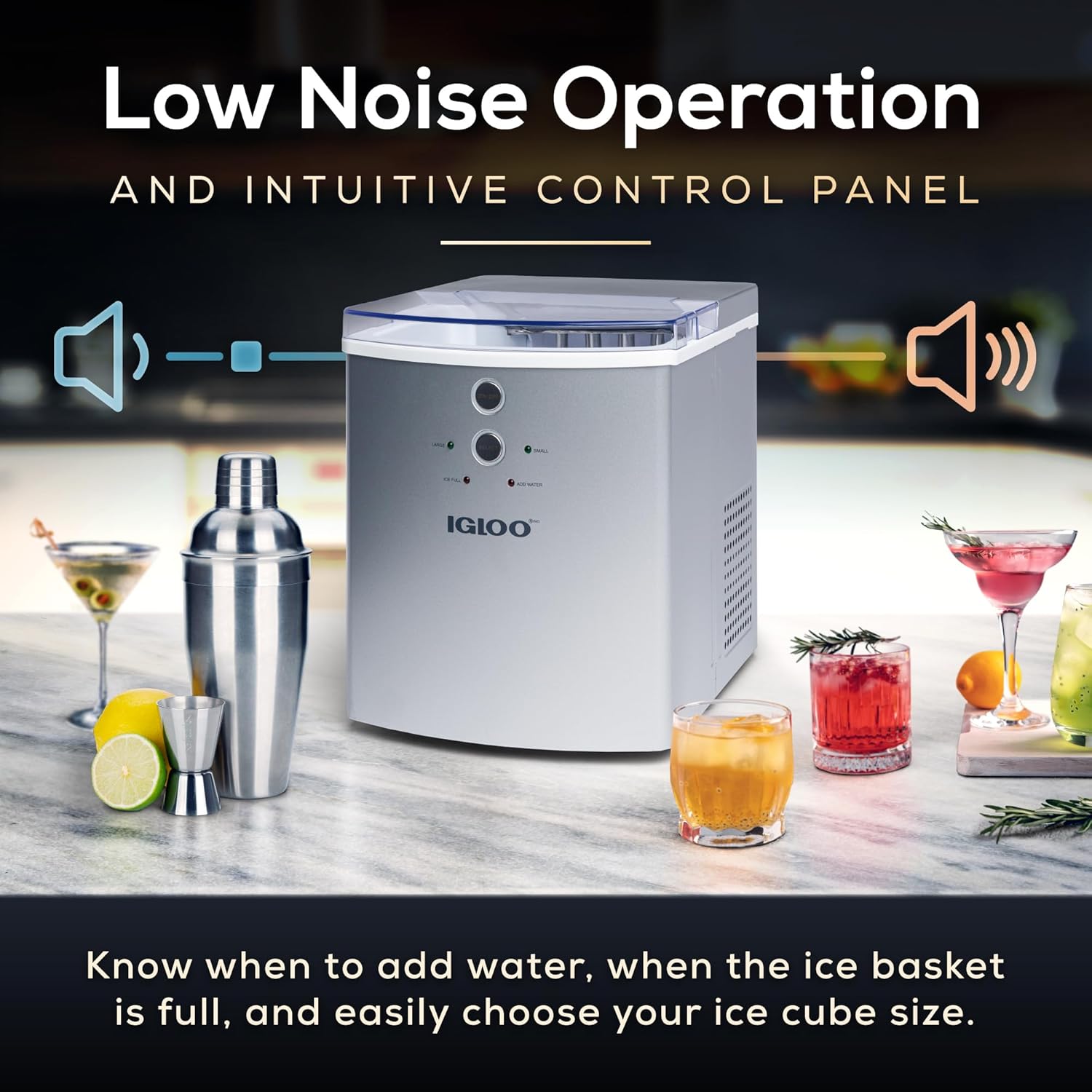 Igloo Automatic Self-Cleaning Portable Countertop Ice Maker