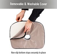 Mind Reader Air-Cloud Memory Foam Seat Cushion