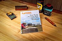 Lyman Long Range Precision Reloading Handbook, White, 8.50 (9816060)