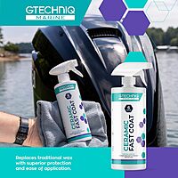 Gtechniq Ceramic Fast Coat - Marine Ceramic Coat - Spray-on, Wipe-Off Ceramic Sealant for Boats
