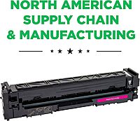 Clover Remanufactured High Yield Toner Cartridge Replacement for HP CF503X (HP 202X) | Magenta