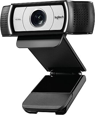Logitech C930e 1080P HD Video Webcam - 90-Degree Extended View, Microsoft Lync 2013 and Skype Certified - Black Webcam Frustration-Free Packaging