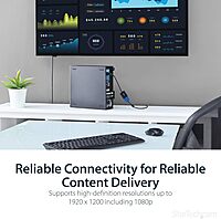 StarTech.com DisplayPort to VGA Active Adapter (DP2VGA3)