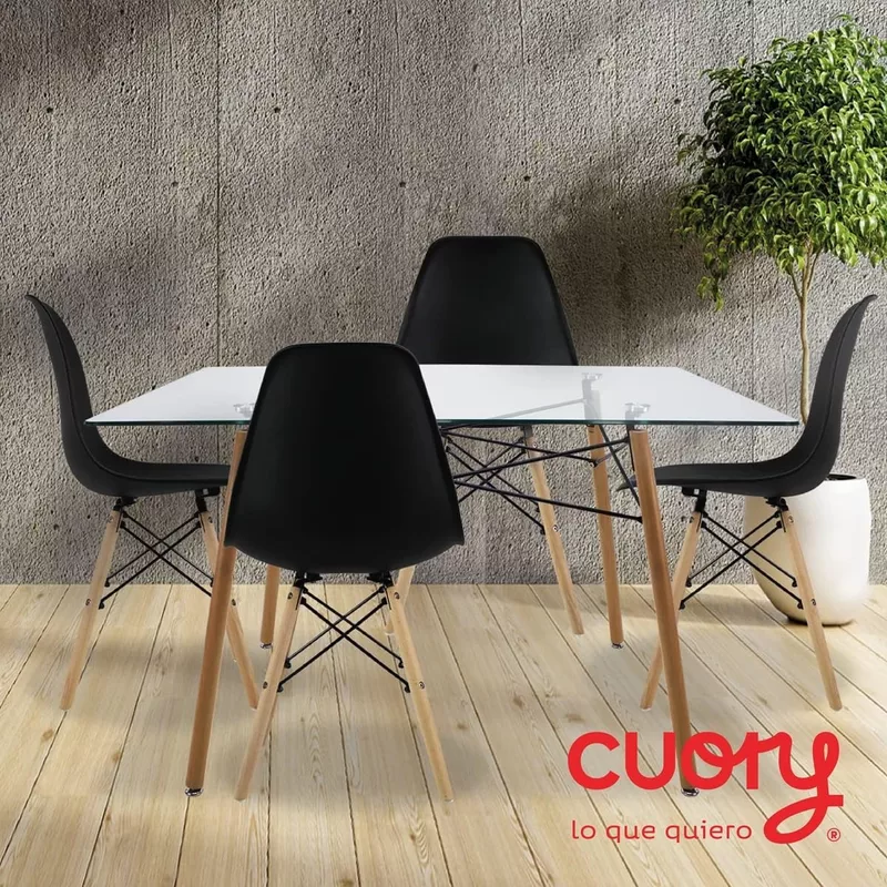 Sillas Ergonómicas para sala de espera 4 pcs