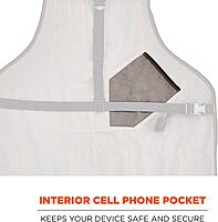 Ergodyne - 13694 Arsenal 5704 Torso Length Work Tool Apron, 22-Pockets, Gray