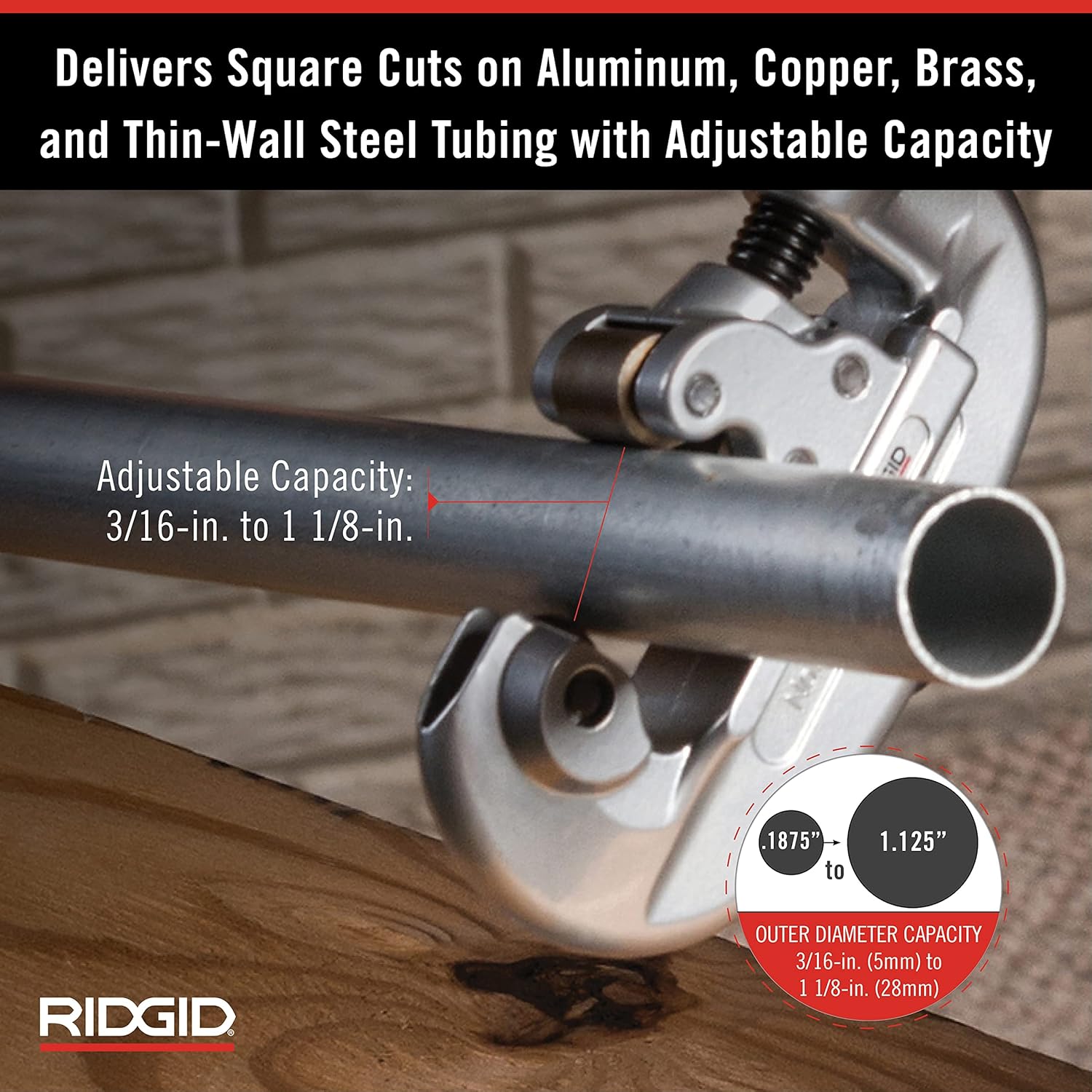 RIDGID Screw-Feed Tubing and Conduit Cutters