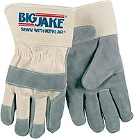 MCR Safety Big Jake 1702 Cow Leather Palm Gloves