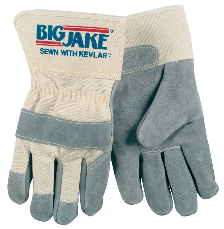 MCR Safety Big Jake 1702 Cow Leather Palm Gloves