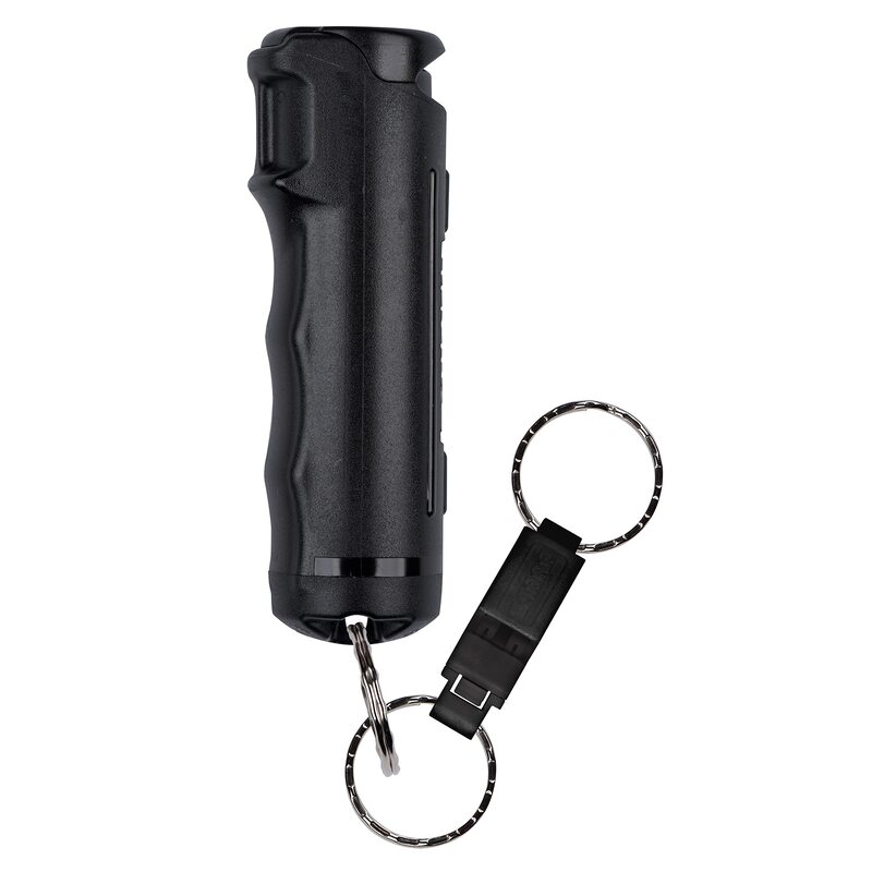 SABRE 2-in-1 Pepper Gel with Detachable Safety Whistle Keychain