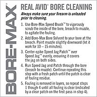 Real Avid Bore-Max Speed Brush Multi-Cal Pack - 10 Cleaning Brushes for Gun Cleaning