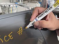 Markal 96826 Valve Action Liquid Paint Marker with 1/8" Bullet Tip, Green (12 Markers)