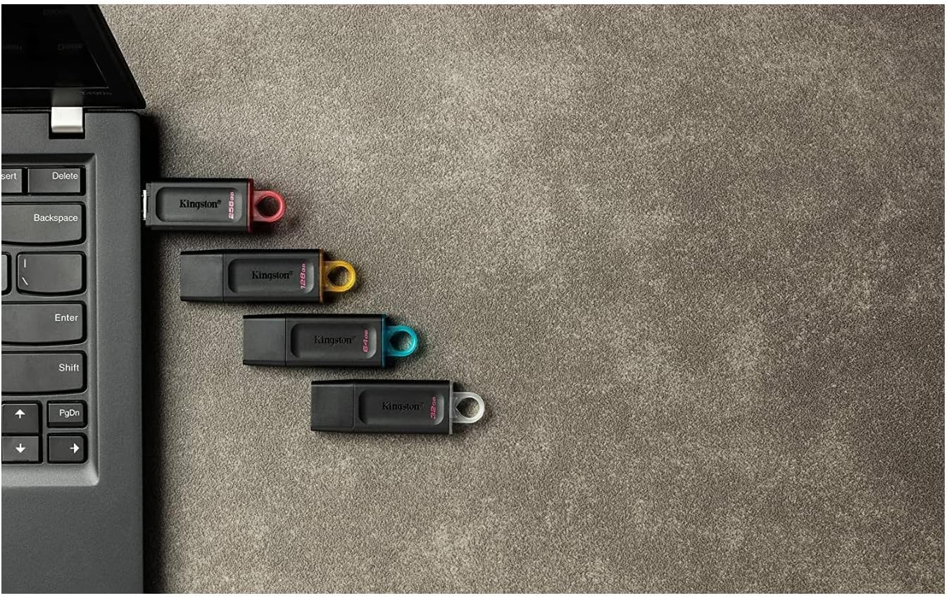 Kingston DataTraveler Exodia 128GB USB 3.2 Flash Drive DTX/128GB,Black