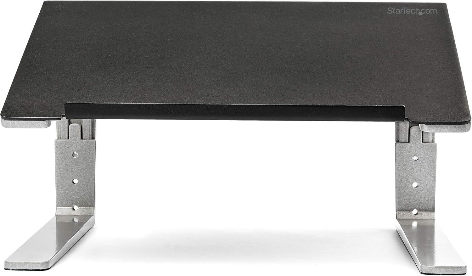 StarTech.com Adjustable Laptop Stand - Heavy Duty Steel & Aluminum - 3 Height Settings - Tilted