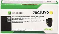 Lexmark 78C1UY0 Yellow Ultra-High Yield Return Program Toner Cartridge
