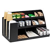 MIND READER 3-Tier 14-Compartment Countertop Organizer