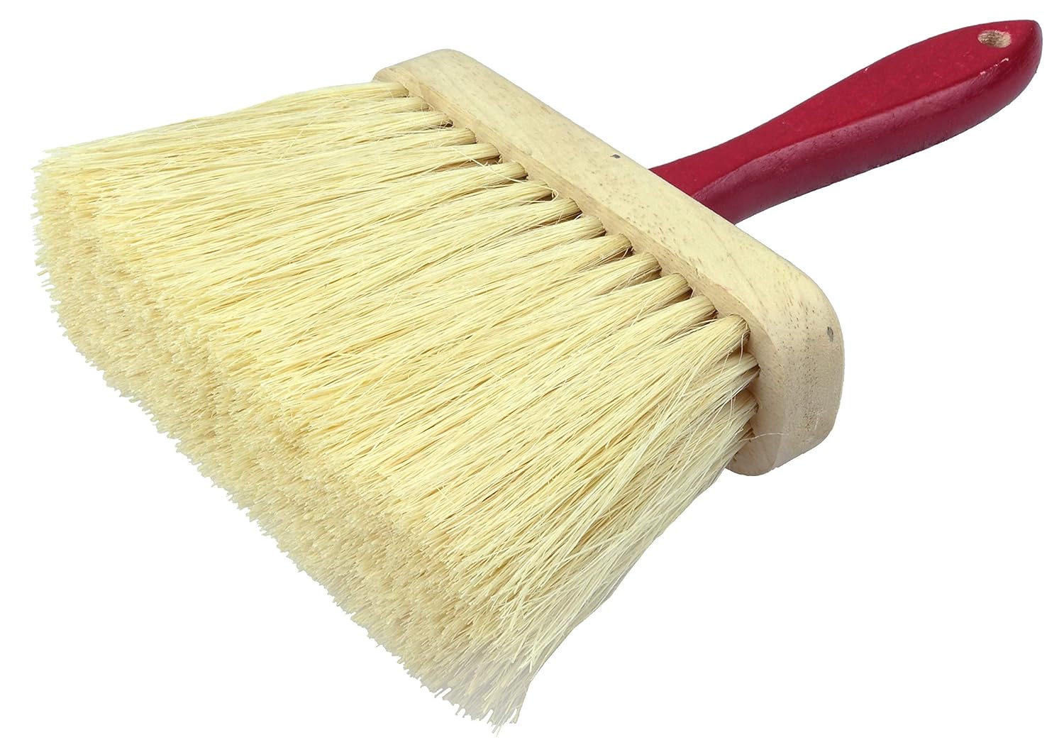 Weiler 44448 6-1/2" Block Size, 5 No. Of Rows, White Tampico Fill, Masonry Brush With Handle Pack of 1 6-1/2"