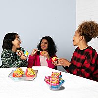 Push Pop Gummy Roll Candy Gummies, 8 Ct Individually Wrapped Gummies in Assorted Fruity Flavors