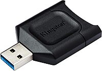 Kingston MobileLite Plus USB 3.2 SDHC/SDXC UHS-II Card Reader (MLP) (Pack of 2)