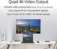 Kensington DisplayLink Docking Station (USB-C / Thunderbolt Compatible)