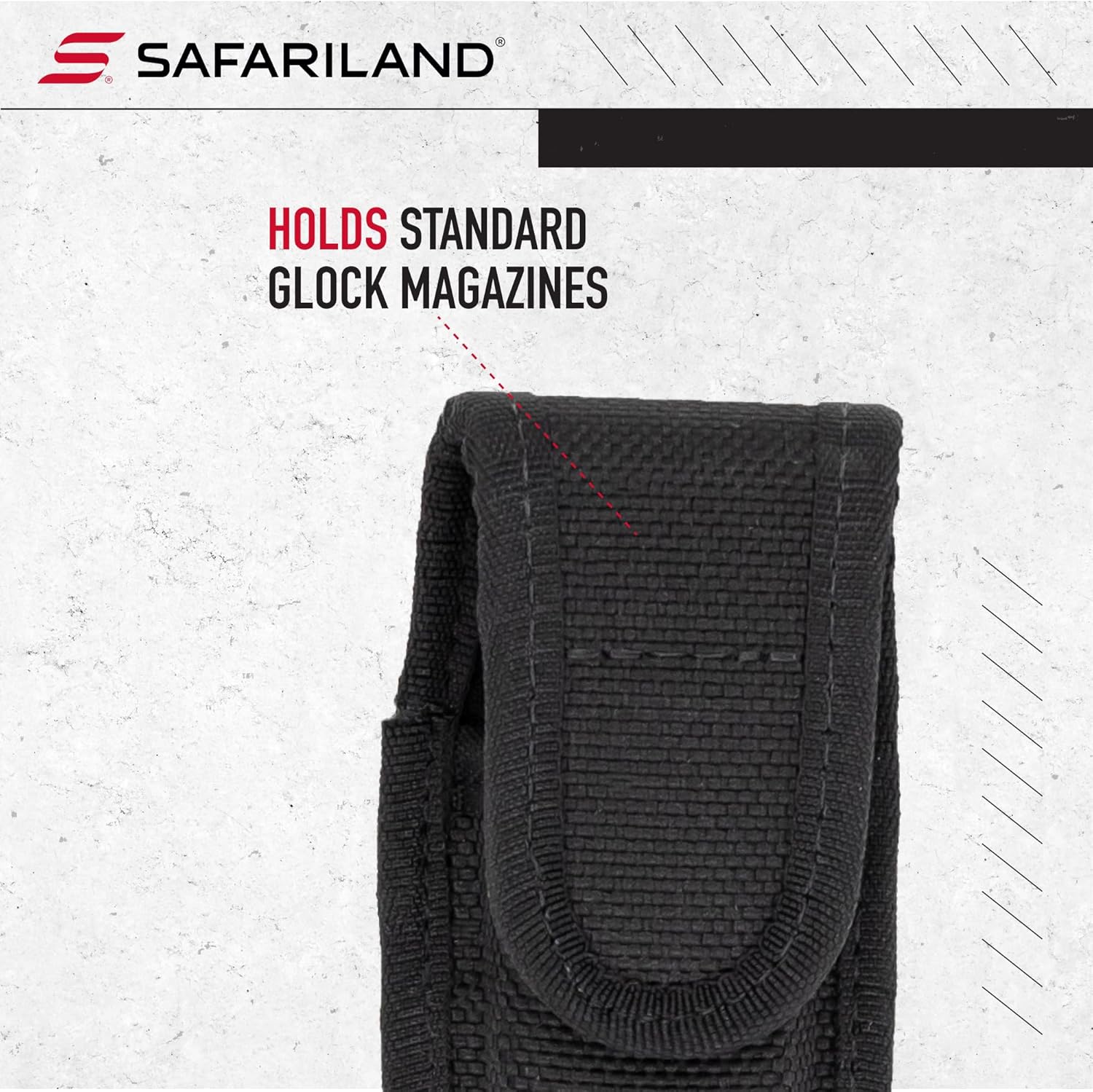 BIANCHI AccuMold Model 7303 Single Magazine/Knife Pouch