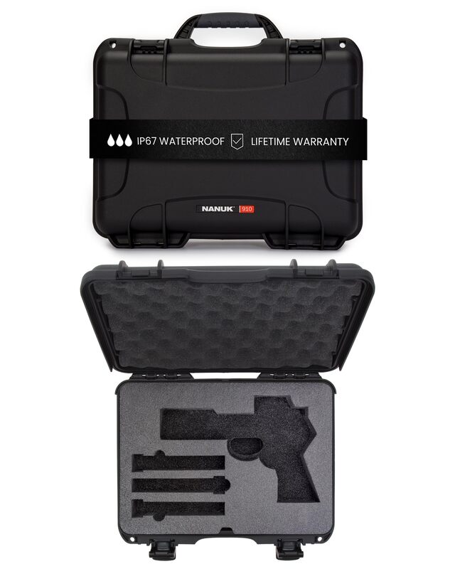 NANUK 910 Pistol Optic Ready Hard Case