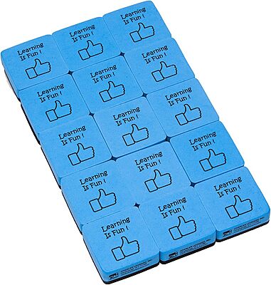 CHARLES LEONARD Dry Erase Lapboard Class Pack with Markers and Erasers