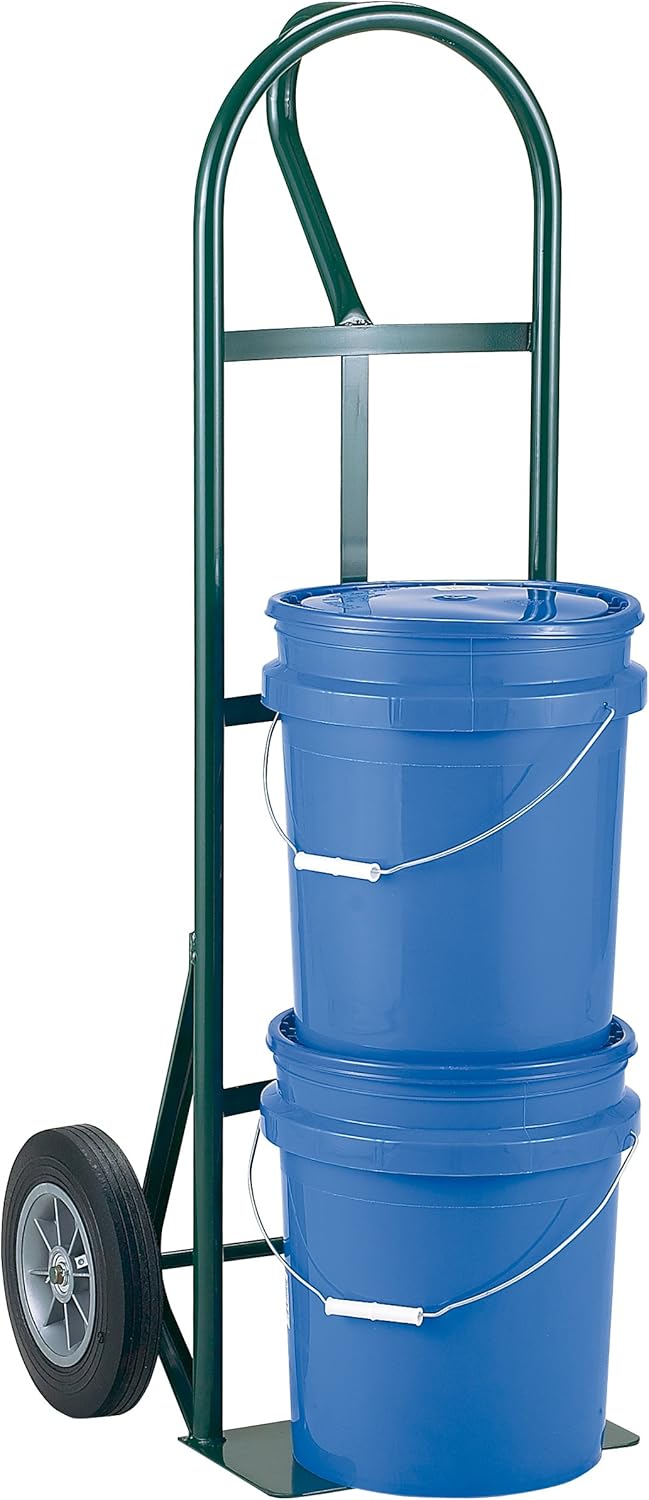 Harper Trucks BKTA86 Super Steel Flat-Free 600-Pound Capacity Hand Truck, Green