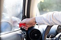 RESQME The Original Compact Keychain Car Escape Tool, 2-in-1 Seatbelt Cutter and Window Breaker, Made in USA