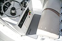 SeaDek Small Helm Pad - Storm Grey/Black w/SeaDek Logo