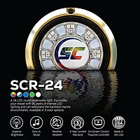 SHADOW-CASTER SCR-24 90W LED Underwater Boat Light - Bronze Housing - Surface Mount