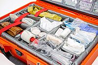 Nanuk 940 EMS Emergency Medical Service/First Aid Hardcase with Lid Organizer and Divider System (Orange) 940 EMS Orange
