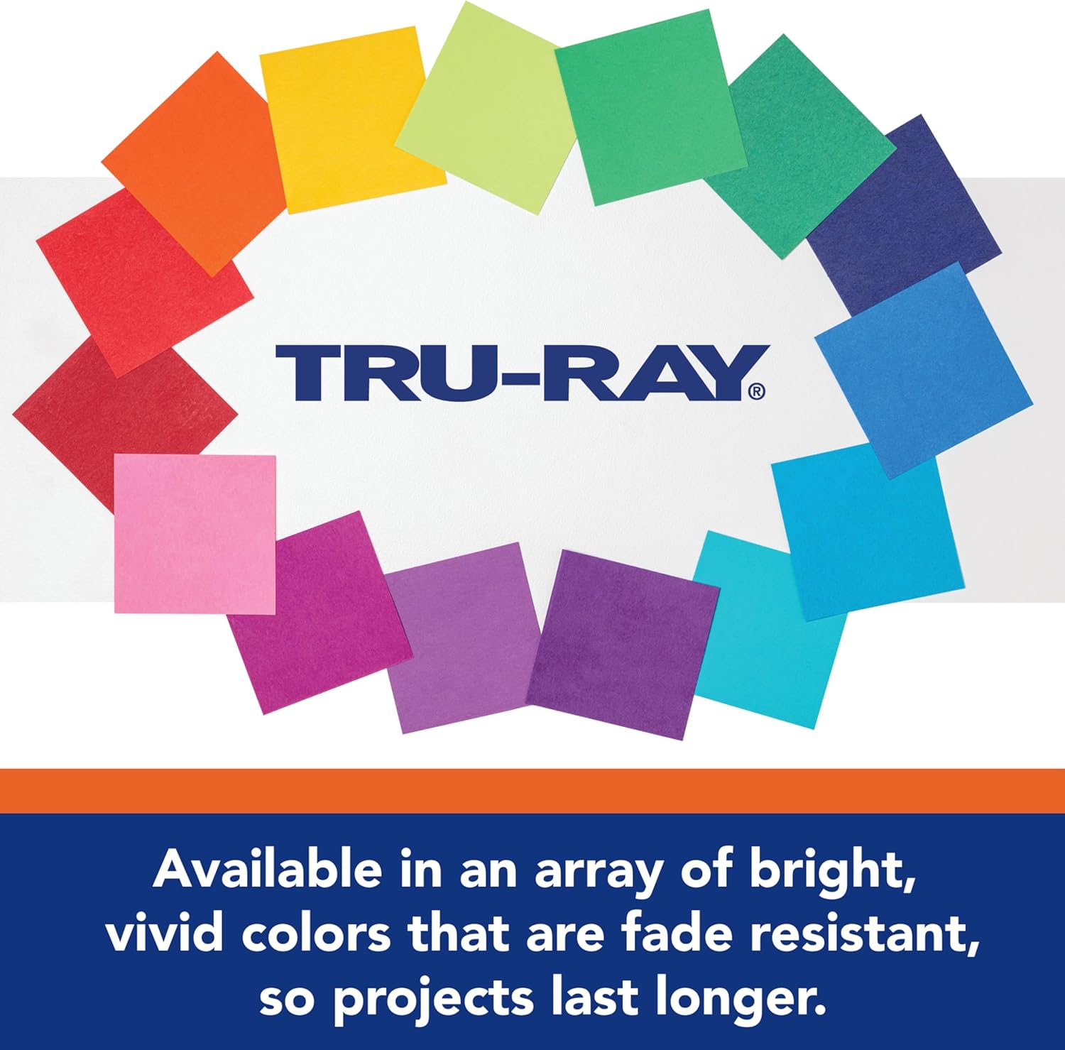 Tru-Ray® Construction Paper, 50% Recycled, 12" x 18", Sky Blue, Pack Of 50 SKY BLUE SKY BLUE 50-Count