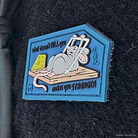 MAXPEDITION 3D Morale Patch with Hook Back