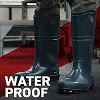 DUNLOP PROTECTIVE FOOTWEAR Durapro Steel Toe Waterproof PVC Work Boots