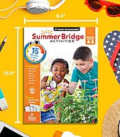 Summer Bridge Activities 4th to 5th Grade Workbooks All Subjects, Activity Book With Math, Reading Comprehension, Science