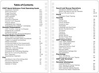 Rite in the Rain Weatherproof Side Spiral Notebook, 4.625" x 7", Yellow Cover, CERT Field Operator's Guide FOG (No. 573)