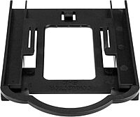 StarTech.com 2.5" HDD / SDD Mounting Bracket for 3.5" Drive Bay - Tool-less Installation - BRACKET125PT, Black