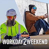 Ergodyne Skullerz AEGIR Polarized Fog-Off+ Safety Glasses