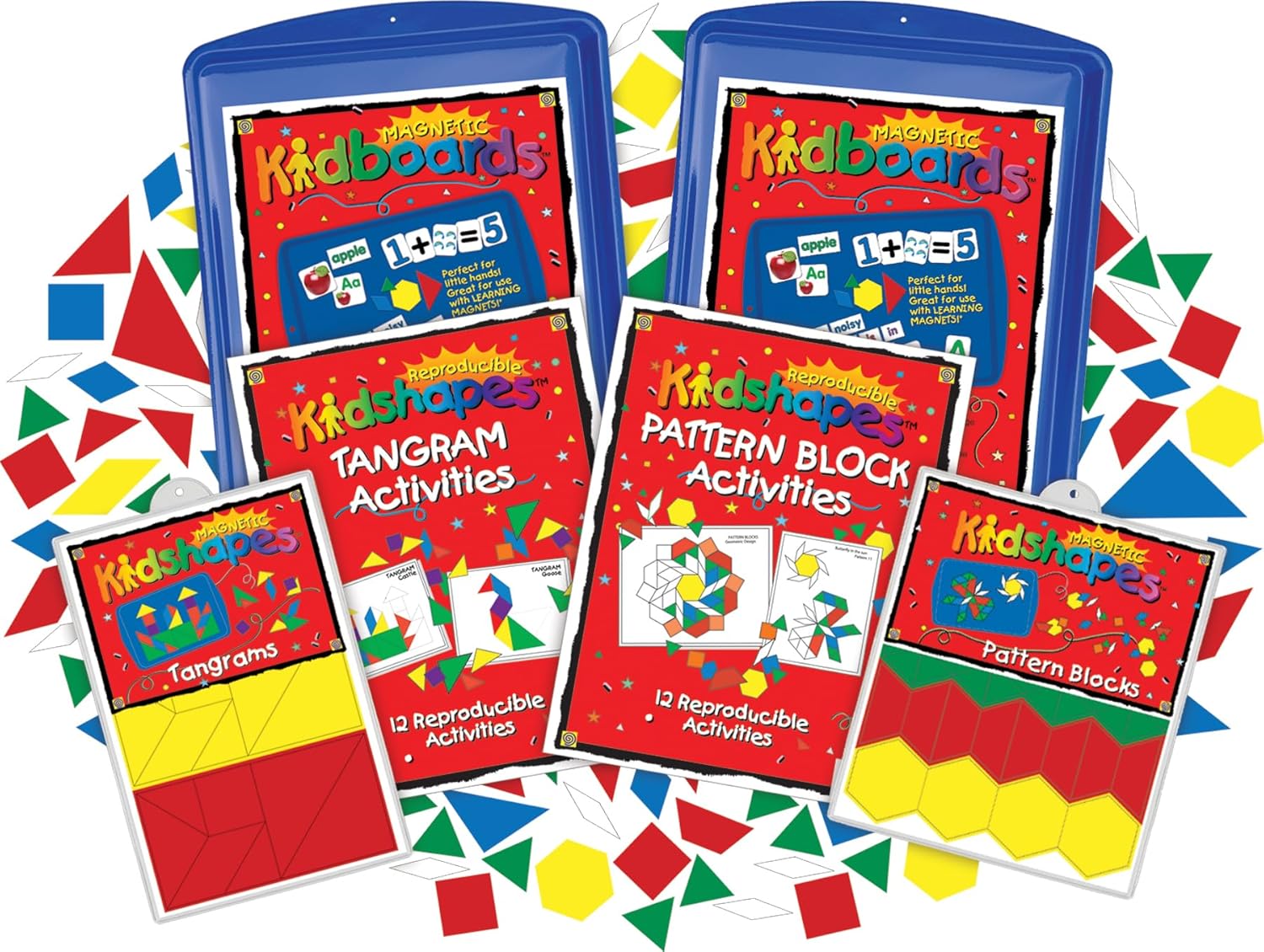Barker Creek Learning Magnets Math Manipulatives Kit
