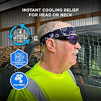 Ergodyne Chill-Its 6705 Evaporative Cooling Bandana
