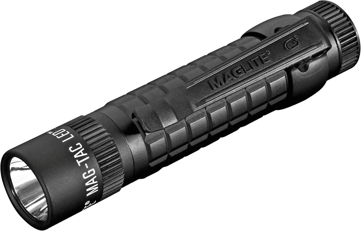 Maglite Mag-Tac LED 2-Cell CR123 Flashlight - Plain-Bezel