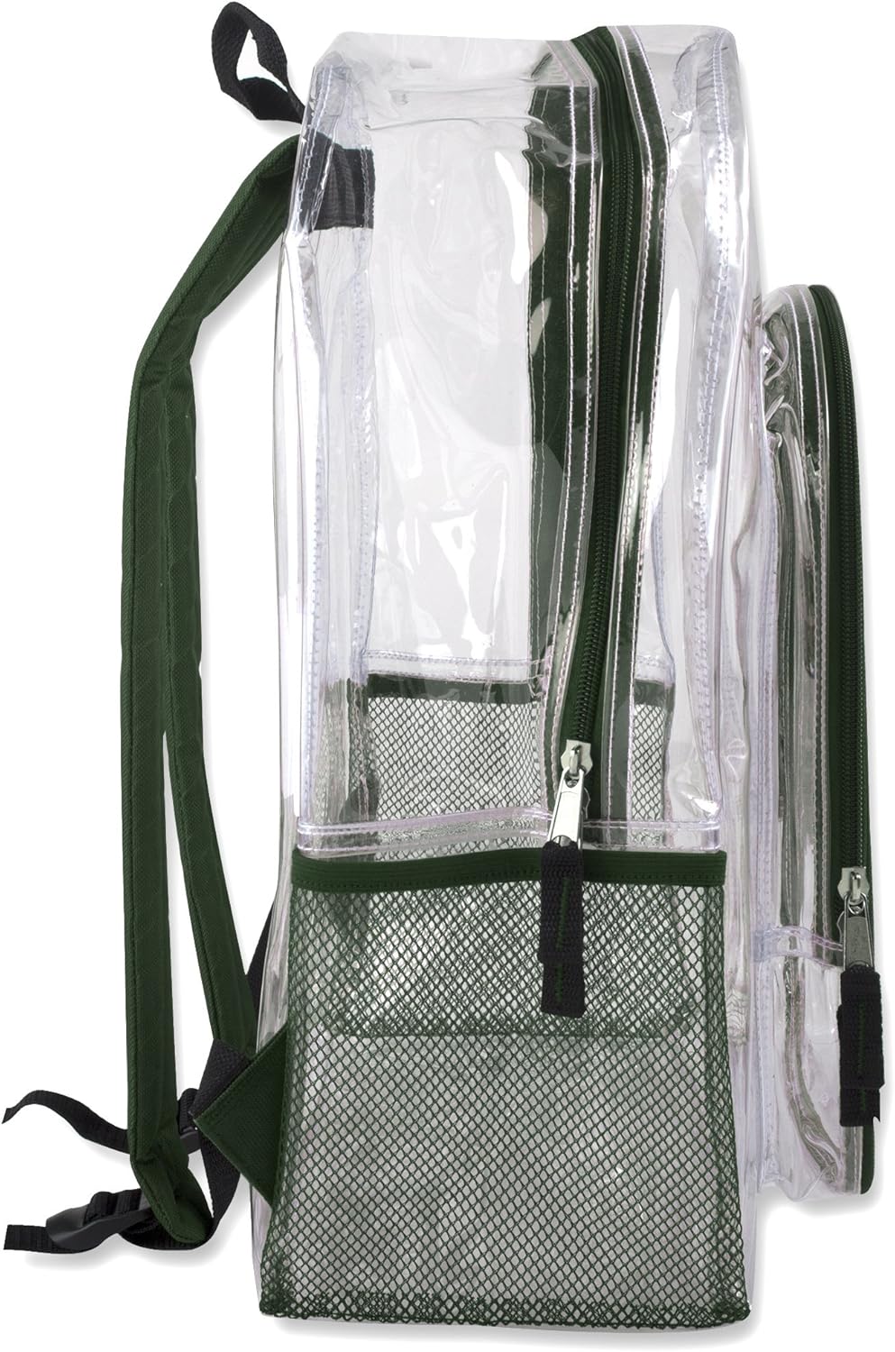 TRAILMAKER Heavy Duty Clear Backpack | Transparent Stadium-Approved for Women, Men, School, Travel