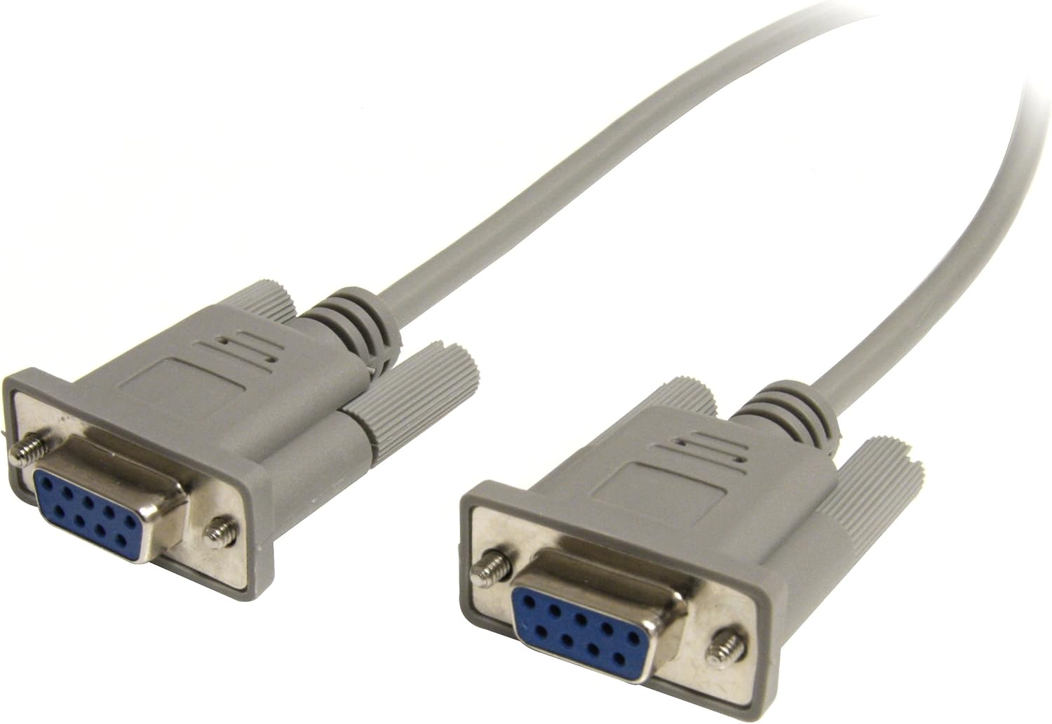 StarTech.com 25 ft Cross Wired DB9 Serial Null Modem Cable - F/F - 25ft DB9 Null Modem Cable (SCNM9FF25)