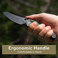 CIVIVI Sixgill Folding Pocket Knife for EDC, 3.41'' Blade