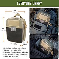 MAXPEDITION Beefy Pocket Organizer MOLLE-Compatible 1000D Nylon Tactical Pouch