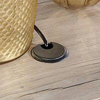 Sauder Palladia Executive Desk with Keyboard Tray and Cord Management