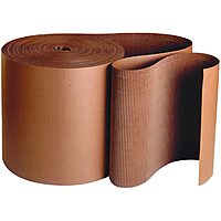AVIDITI Singleface Corrugated Roll, A-Flute Kraft, 250 ft
