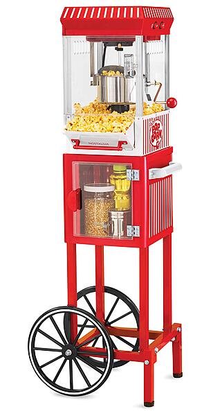 Nostalgia Popcorn Maker Machine - Professional Vintage Movie Theater Style