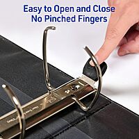 Avery Heavy-Duty View 3 Ring Binder with One-Touch EZD D-Rings and DuraHinge/DuraEdge